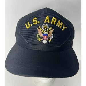 U.S. ARMY Eagle Logo Patch Snapback Hat Eagle Crest Cap Military USA